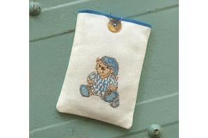 Make a Teddy Bear Cross Stitch card or gift